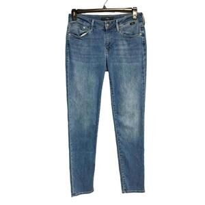 Mavi Emma Slim Boyfriend‎ Stretch Blue Jeans Women's 29 x 32 Classic Light Wash